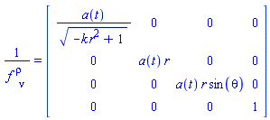 1/f[`~rho`, nu] = Matrix(%id = 18446744078593123262)