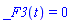 _F3(t) = 0