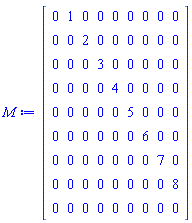 Matrix(%id = 18446744074382795230)