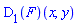 (D[1](F))(x, y)