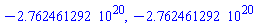 -0.2762461292e21, -0.2762461292e21