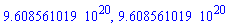 0.9608561019e21, 0.9608561019e21