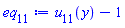 u[11](y)-1