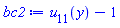 u[11](y)-1
