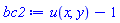 u(x, y)-1