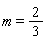 m = 2/3; "_noterminate"
