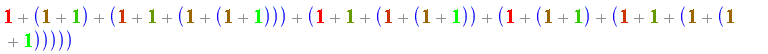 Parse:-ConvertTo1D, "invalid input %1", `%+`(`%+`(`%+`(Typesetting:-mn("1", mathcolor = "#FD0000", size = "16", fontweight = "bold"), `%+`(Typesetting:-mn("1", mathcolor = "#A95500", size = "16", fontweight = "bold"), Typesetting:-mn("1", mathcolor = "#29D500", size = "16", fontweight = "bold"))), `%+`(`%+`(Typesetting:-mn("1", mathcolor = "#E51A00", size = "16", fontweight = "bold"), Typesetting:-mn("1", mathcolor = "#659900", size = "16", fontweight = "bold")), `%+`(Typesetting:-mn("1", mathcolor = "#AE5100", size = "16", fontweight = "bold"), `%+`(Typesetting:-mn("1", mathcolor = "#817D00", size = "16", fontweight = "bold"), Typesetting:-mn("1", mathcolor = "#02FD00", size = "16", fontweight = "bold"))))), `%+`(`%+`(`%+`(Typesetting:-mn("1", mathcolor = "#FA0500", size = "16", fontweight = "bold"), Typesetting:-mn("1", mathcolor = "#7A8400", size = "16", fontweight = "bold")), `%+`(Typesetting:-mn("1", mathcolor = "#BC4300", size = "16", fontweight = "bold"), `%+`(Typesetting:-mn("1", mathcolor = "#887600", size = "16", fontweight = "bold"), Typesetting:-mn("1", mathcolor = "#09F600", size = "16", fontweight = "bold")))), `%+`(`%+`(Typesetting:-mn("1", mathcolor = "#EE1100", size = "16", fontweight = "bold"), `%+`(Typesetting:-mn("1", mathcolor = "#A25D00", size = "16", fontweight = "bold"), Typesetting:-mn("1", mathcolor = "#22DD00", size = "16", fontweight = "bold"))), `%+`(`%+`(Typesetting:-mn("1", mathcolor = "#DF2000", size = "16", fontweight = "bold"), Typesetting:-mn("1", mathcolor = "#609F00", size = "16", fontweight = "bold")), `%+`(Typesetting:-mn("1", mathcolor = "#AA5500", size = "16", fontweight = "bold"), `%+`(Typesetting:-mn("1", mathcolor = "#807F00", size = "16", fontweight = "bold"), Typesetting:-mn("1", mathcolor = "#00FF00", size = "16", fontweight = "bold")))))))