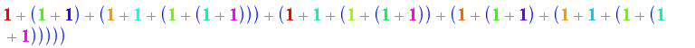 Parse:-ConvertTo1D, "invalid input %1", `%+`(`%+`(`%+`(Typesetting:-mn("1", mathcolor = "#FF0600", size = "16", fontweight = "bold"), `%+`(Typesetting:-mn("1", mathcolor = "#49FF00", size = "16", fontweight = "bold"), Typesetting:-mn("1", mathcolor = "#4300FF", size = "16", fontweight = "bold"))), `%+`(`%+`(Typesetting:-mn("1", mathcolor = "#FF8400", size = "16", fontweight = "bold"), Typesetting:-mn("1", mathcolor = "#00EDFF", size = "16", fontweight = "bold")), `%+`(Typesetting:-mn("1", mathcolor = "#61FF00", size = "16", fontweight = "bold"), `%+`(Typesetting:-mn("1", mathcolor = "#00FF82", size = "16", fontweight = "bold"), Typesetting:-mn("1", mathcolor = "#FF00F0", size = "16", fontweight = "bold"))))), `%+`(`%+`(`%+`(Typesetting:-mn("1", mathcolor = "#FF1900", size = "16", fontweight = "bold"), Typesetting:-mn("1", mathcolor = "#00FFA5", size = "16", fontweight = "bold")), `%+`(Typesetting:-mn("1", mathcolor = "#A8FF00", size = "16", fontweight = "bold"), `%+`(Typesetting:-mn("1", mathcolor = "#00FF5E", size = "16", fontweight = "bold"), Typesetting:-mn("1", mathcolor = "#EB00FF", size = "16", fontweight = "bold")))), `%+`(`%+`(Typesetting:-mn("1", mathcolor = "#FF5600", size = "16", fontweight = "bold"), `%+`(Typesetting:-mn("1", mathcolor = "#22FF00", size = "16", fontweight = "bold"), Typesetting:-mn("1", mathcolor = "#6B00FF", size = "16", fontweight = "bold"))), `%+`(`%+`(Typesetting:-mn("1", mathcolor = "#FFA200", size = "16", fontweight = "bold"), Typesetting:-mn("1", mathcolor = "#00D0FF", size = "16", fontweight = "bold")), `%+`(Typesetting:-mn("1", mathcolor = "#4DFF00", size = "16", fontweight = "bold"), `%+`(Typesetting:-mn("1", mathcolor = "#00FF8C", size = "16", fontweight = "bold"), Typesetting:-mn("1", mathcolor = "#FF00E6", size = "16", fontweight = "bold")))))))