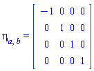 Physics:-Tetrads:-eta_[a, b] = Matrix(%id = 18446744078189447878)