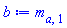 m[a, 1]