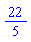 22/5
