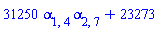 31250*alpha[1, 4]*alpha[2, 7]+23273