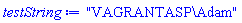 "VAGRANTASP\Adam"