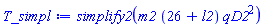 simplify2(m2*(26+l2)*qD2^2)