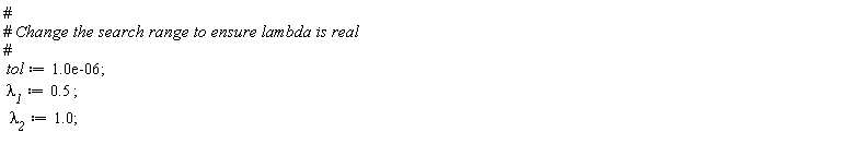 tol := 0.10e-5; `&lambda;__1` := .5; `&lambda;__2` := 1.0