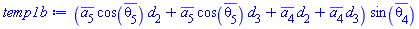 (conjugate(a[5])*cos(conjugate(theta[5]))*d[2]+conjugate(a[5])*cos(conjugate(theta[5]))*d[3]+conjugate(a[4])*d[2]+conjugate(a[4])*d[3])*sin(conjugate(theta[4]))