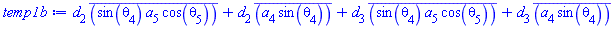 d[2]*conjugate(sin(theta[4])*a[5]*cos(theta[5]))+d[2]*conjugate(a[4]*sin(theta[4]))+d[3]*conjugate(sin(theta[4])*a[5]*cos(theta[5]))+d[3]*conjugate(a[4]*sin(theta[4]))
