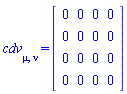 cdv[mu, nu] = Matrix(%id = 18446744078669705814)