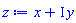 x+I*y