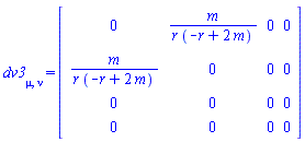 dv3[mu, nu] = Matrix(%id = 18446744078310429630)