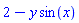 2-y*sin(x)