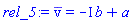 `#mrow(mover(mo(v),mo("&#x305;")))` = -I*b+a