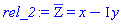 `#mrow(mover(mo(Z),mo("&#x305;")))` = x-I*y
