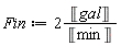 Fin := 2*Unit('gal')/Unit('min')