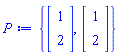 [Vector(2, {(1) = 1, (2) = 2}), Vector(2, {(1) = 1, (2) = 2})]