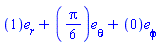 Vector(3, {(1) = 1, (2) = (1/6)*Pi, (3) = 0})