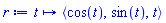 proc (t) options operator, arrow, function_assign; `<,>`(cos(t), sin(t), t) end proc