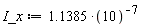 I_x := 1.1385*10^(-7)