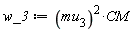 w_3 := mu__3^2*CM