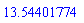 13.54401774