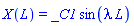 X(L) = _C1*sin(lambda*L)