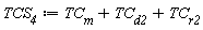 TCS__4 := TC__m+TC__d2+TC__r2