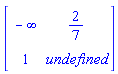 Matrix(%id = 18446744074400068302)