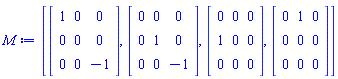 [Matrix(%id = 18446744078258831598), Matrix(%id = 18446744078258831718), Matrix(%id = 18446744078258831838), Matrix(%id = 18446744078258831958)]