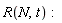 R(N, t)