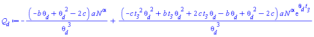 -(-b*theta__d+theta__d^2-2*c)*a*N^alpha/theta__d^3+(-c*t__3^2*theta__d^2+b*t__3*theta__d^2+2*c*t__3*theta__d-b*theta__d+theta__d^2-2*c)*a*N^alpha*exp(theta__d*t__3)/theta__d^3