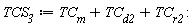 TCS__3 := TC__m+TC__d2+TC__r2