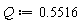 Q := .5516