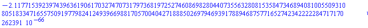 -0.21177153923974396361906170327470731797368197252746086982804407355632808153584734689408100550931080518334716557509197798241249396698817057004042718885026979469391788946875771652742342222284717170262391e-65