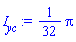 (1/32)*Pi