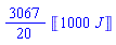 (3067/20)*Units:-Unit(1000*J)