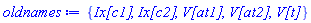 {`Ix[c1]`, `Ix[c2]`, `V[at1]`, `V[at2]`, `V[t]`}