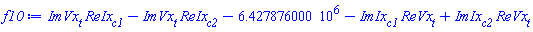 ImVx[t]*ReIx[c1]-ImVx[t]*ReIx[c2]-6427876.000-ImIx[c1]*ReVx[t]+ImIx[c2]*ReVx[t]