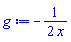 -(1/2)/x