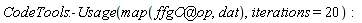 CodeTools:-Usage(map(`@`(ffgO, op), dat), iterations = 20)