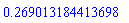 HFloat(0.26901318441369804)